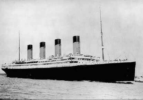 Titanic Actual Size Image