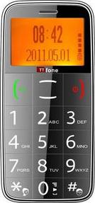 TTfone TT180 Senior Mobile Phone Actual Size Image