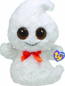 Ty Beanie Boo Buddy Ghosty Ghost Actual Size Image