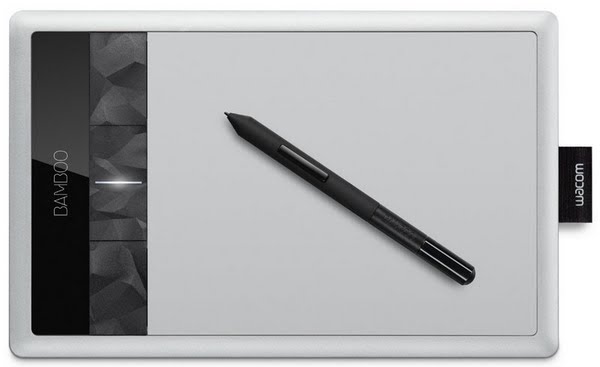 Wacom Bamboo Capture Drawing Tablet Actual Size Image