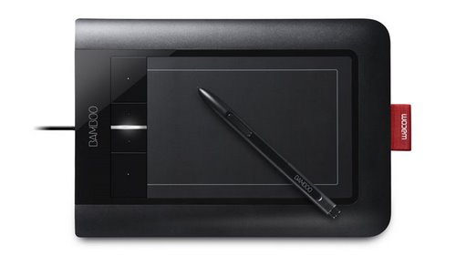 Wacom Bamboo Pen &amp; Touch CTL460 (3) Actual Size Image