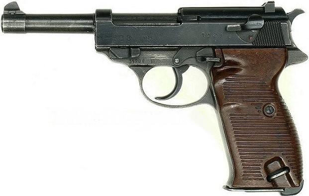 Walther P38 Actual Size Image