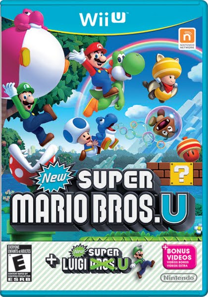 Wii U Game Box or Case Actual Size Image