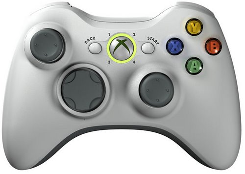 Xbox 360 Controller (3) Actual Size Image