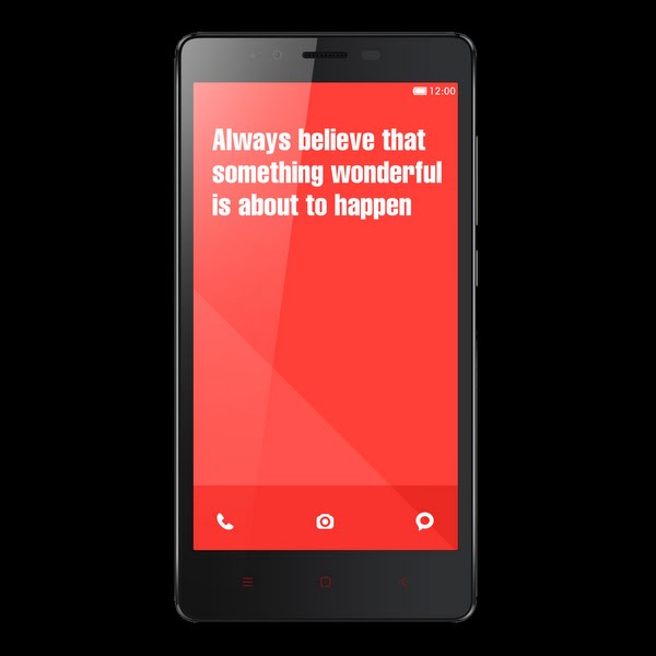 Xiaomi Redmi Note Actual Size Image